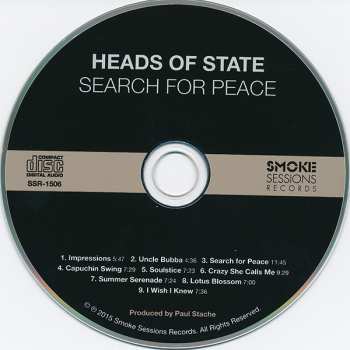 CD Heads Of State: Search For Peace