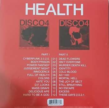 2LP HEALTH: DISCO4 Generations