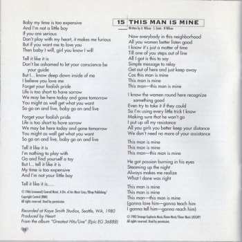 CD Heart: Greatest Hits