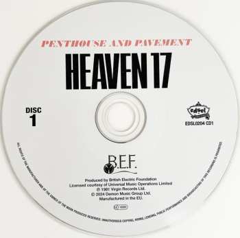 2CD Heaven 17: Penthouse And Pavement DLX