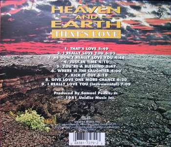 CD Heaven And Earth: That's Love