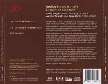 SACD The London Symphony Orchestra: Harold En Italie / La Mort De Cléopâtre