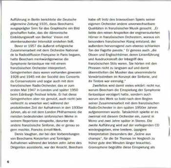 CD Sir Thomas Beecham: Symphonie Fantastique / Overture: "Le Corsaire" / Les Troyens - Trojan March & Royal Hunt & Storm