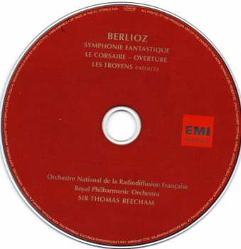 CD Sir Thomas Beecham: Symphonie Fantastique / Overture: "Le Corsaire" / Les Troyens - Trojan March & Royal Hunt & Storm
