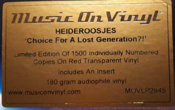 LP Heideroosjes: Choice For A Lost Generation?! NUM | LTD | CLR