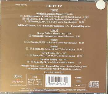 2CD/Caja Edvard Grieg: The Heifetz Chamber Music Collection I