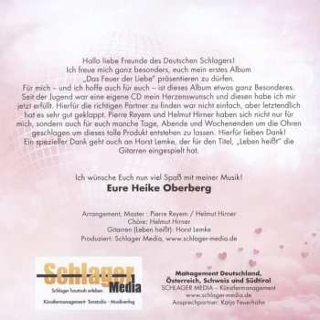 CD Heike Oberberg: Das Feuer Der Liebe