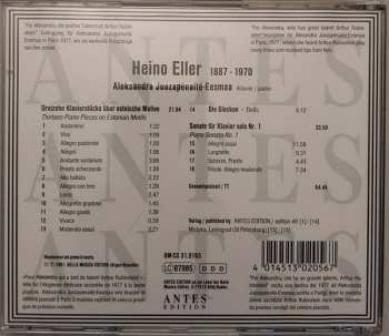 CD Heino Eller: Dreizehn Klavierstücke Über Estnische Motive / Die Glocken / Sonate Für Klavier Solo Nr. 1