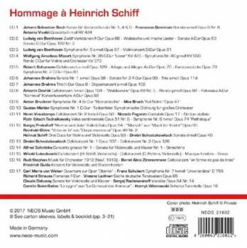 17CD/Caja Heinrich Schiff: Hommage À Heinrich Schiff