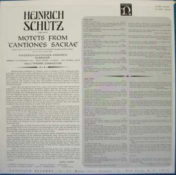 LP Heinrich Schütz: Motets From "Cantiones Sacrae"