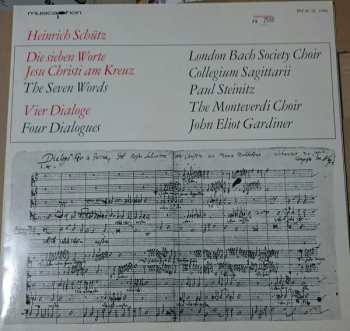 Album John Eliot Gardiner: Die Sieben Worte Jesu Christi Am Kreuz (The Seven Words) / Vier Dialoge (Four Dialogues)