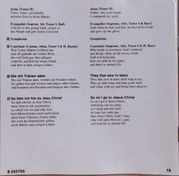 CD Heinrich Schütz: German Requiem • The Seven Words Of Jesus Christ On The Cross