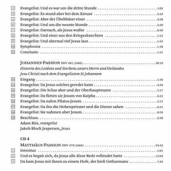 4CD/Caja Heinrich Schütz: The Complete Narrative Works 