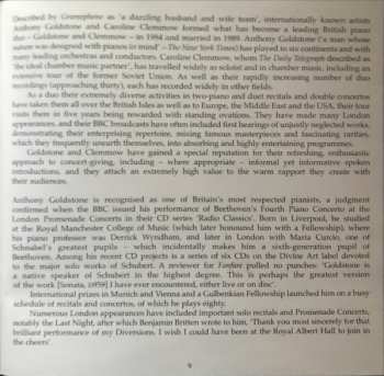 CD Anthony Goldstone: Heinrich Von Herzogenberg: Variations On A Theme Of Brahms And Other Works For Two Pianos, Piano Duet And Solo Piano
