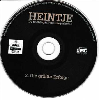 3CD/Caja Heintje: De Nachtegaal Van Bleyerheide - Het Allerbeste, Die Größte Erfolge, The Best Of All