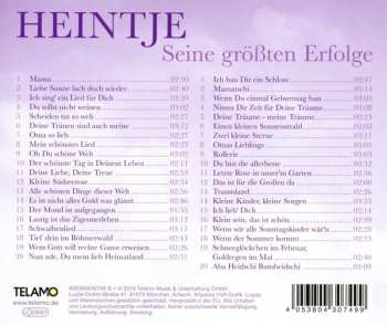 2CD Heintje: Seine Größten Erfolge