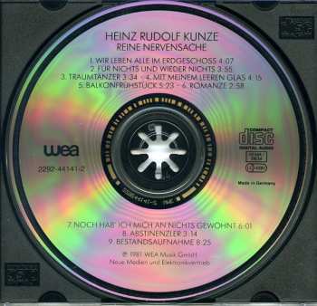 CD Heinz Rudolf Kunze: Reine Nervensache