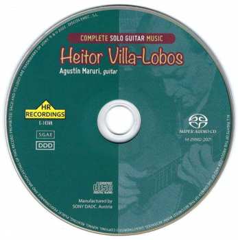 SACD Heitor Villa-Lobos: Complete Solo Guitar Music
