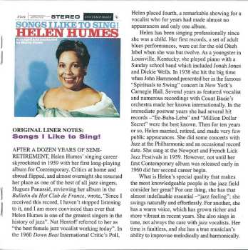 CD Helen Humes: 'Tain't Nobody's Biz-ness If I Do + Songs I Like To Sing!