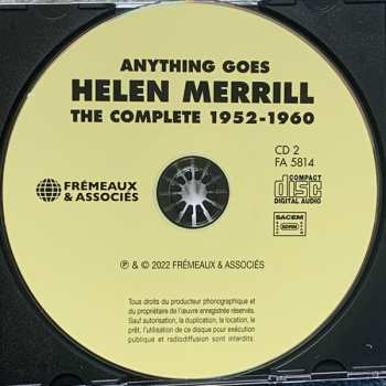 4CD/Caja Helen Merrill: Anything Goes (The Complete 1952-1960)