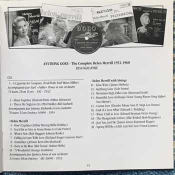 4CD/Caja Helen Merrill: Anything Goes (The Complete 1952-1960)