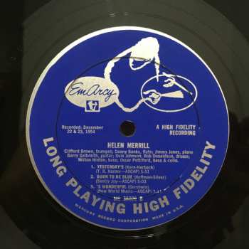 CD Helen Merrill: Helen Carr