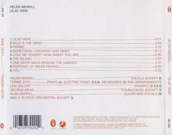 CD Helen Merrill: Lilac Wine