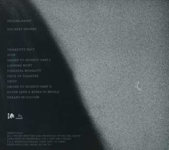 CD Helena Hauff: Discreet Desires 