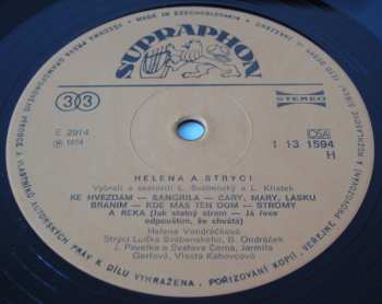 LP Helena Vondráčková: Helena A Strýci