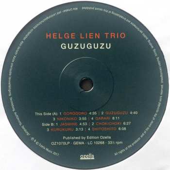 LP Helge Lien Trio: Guzuguzu LTD