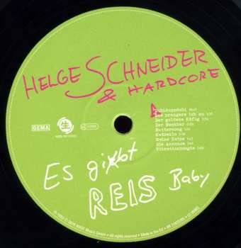 2LP Helge Schneider & Hardcore: Es Gibt Reis, Baby