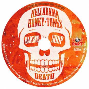 CD Hellabama Honky Tonks: Barbershop Of Death