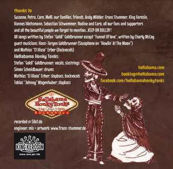 CD Hellabama Honky Tonks: Barbershop Of Death