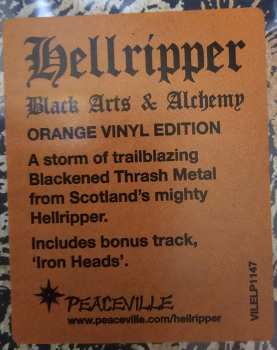 LP Hellripper: Black Arts & Alchemy CLR