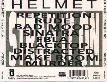 CD Helmet: Strap It On