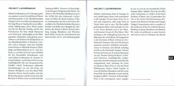 CD Helmut Lachenmann: My Melodies