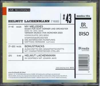 CD Helmut Lachenmann: My Melodies
