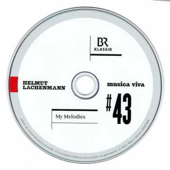CD Helmut Lachenmann: My Melodies