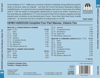 CD St. Martin's Chamber Choir: Complete Four-Part A Cappella Masses, Volume Two