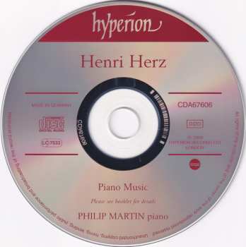 CD Henri Herz: Piano Music
