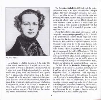 CD Henri Herz: Piano Music