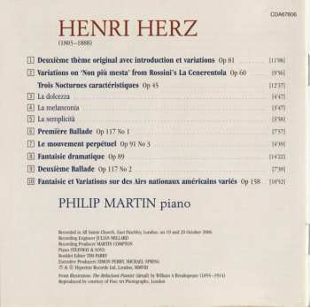 CD Henri Herz: Piano Music