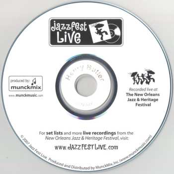 CD Henry Butler: Live at 2007 New Orleans Jazz & Heritage Festival