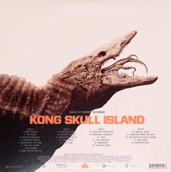 2LP Henry Jackman: Kong Skull Island CLR