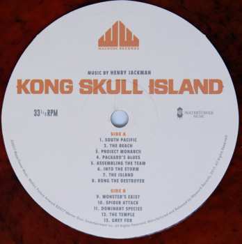 2LP Henry Jackman: Kong Skull Island CLR