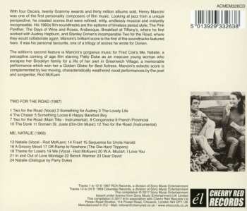CD Henry Mancini: Two For The Road - Me, Natalie. Mancini In The Sixties. Two Classic Soundtracks