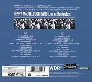 CD/DVD Henry McCullough Band: LIve at Rockpalast