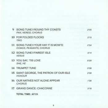 2CD Henry Purcell: King Arthur