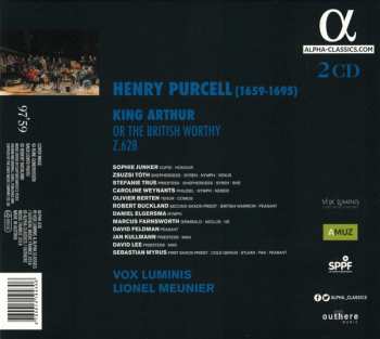 2CD Henry Purcell: King Arthur