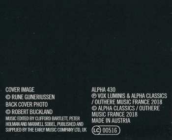 2CD Henry Purcell: King Arthur